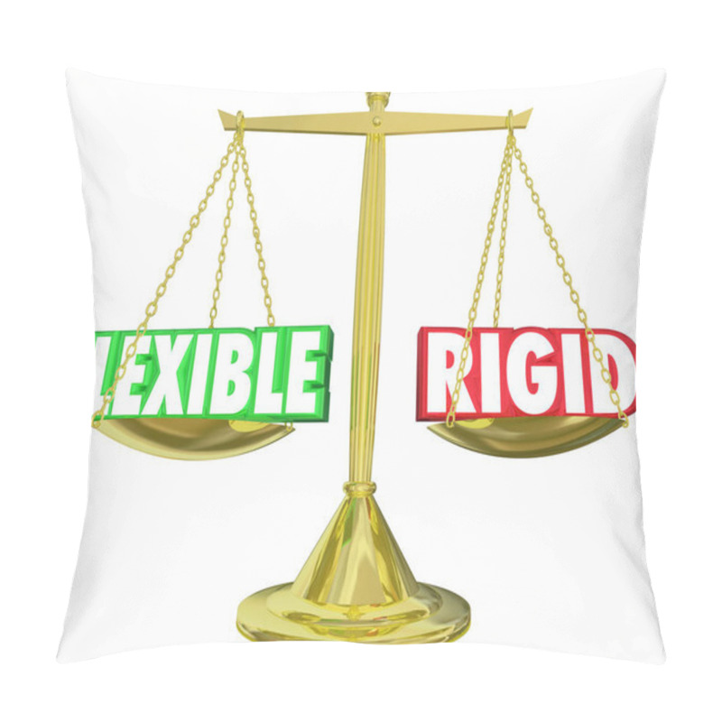 Personality  Flexible Vs Rigid Scale Weighing Options  Pillow Covers