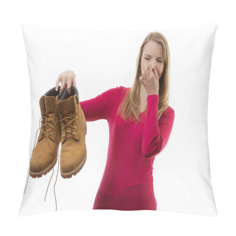 Personality  Dirty Smelly Shoes Pillow Covers