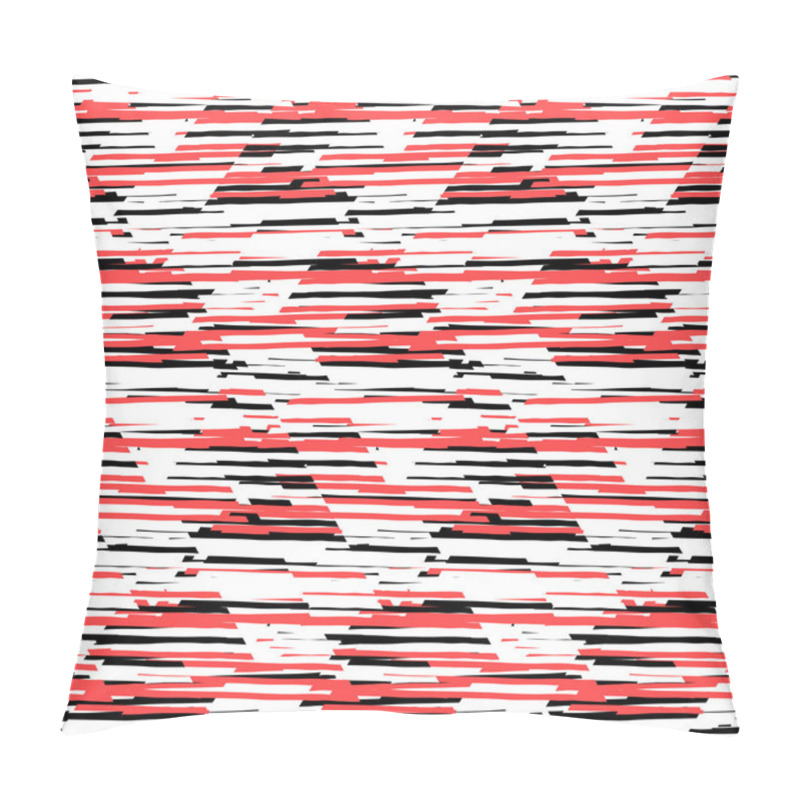 Personality  Abstract Vector Striped Background Pillow Covers