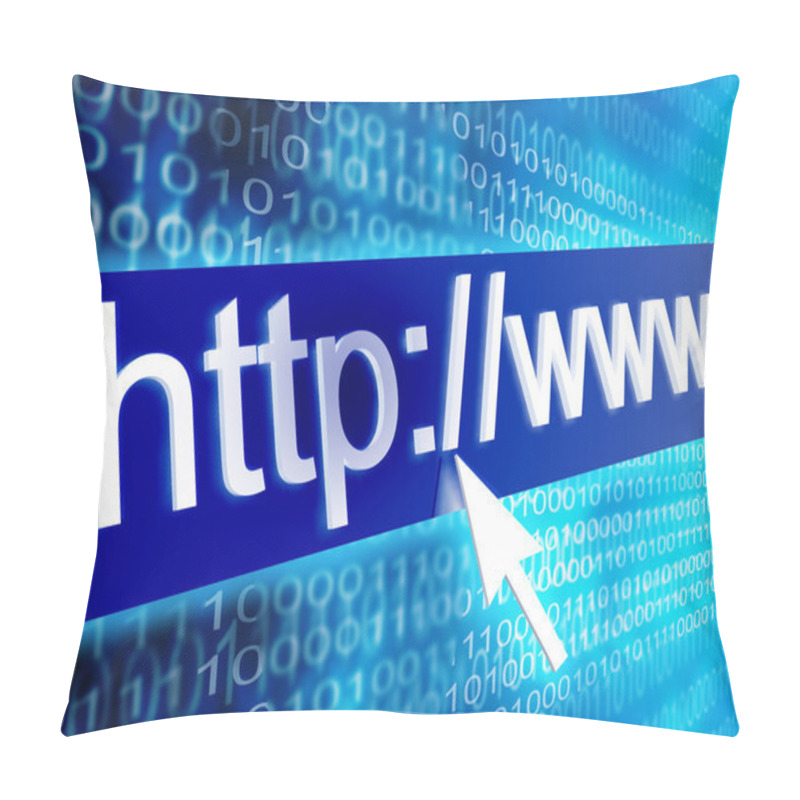 Personality  Computer Background Https Secured Web Page Pillow Covers