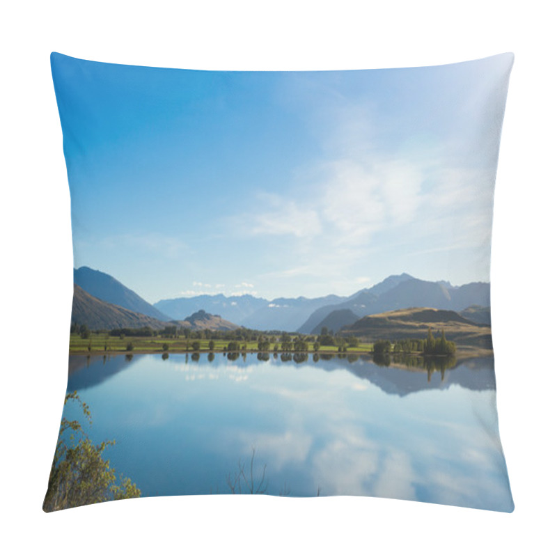 Personality  New Zealand Alps And Lake Pillow Covers