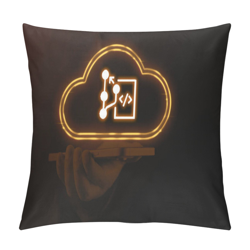 Personality  AWS CodeCommit Is A Fully Managed Source Control Service By Amazon Web Services (AWS) Pillow Covers