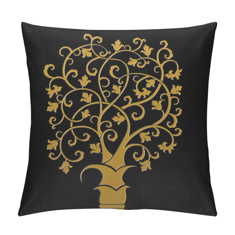 Personality  Autumn - Abstract Tree Pillow Covers