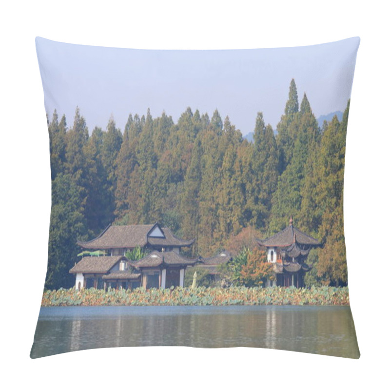 Personality  West Lake Landscape Hangzhou China Pillow Covers