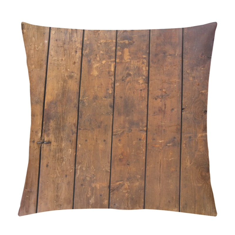 Personality  Old Wooden Plank Background Pillow Covers