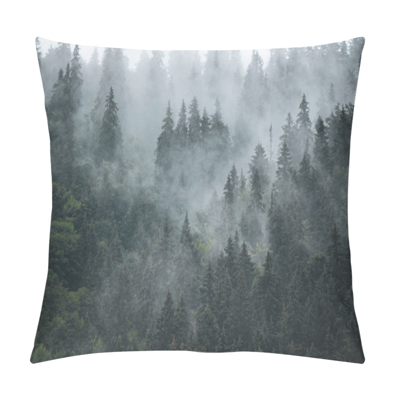 Personality  Misty Mountain Landscape Pillow Covers