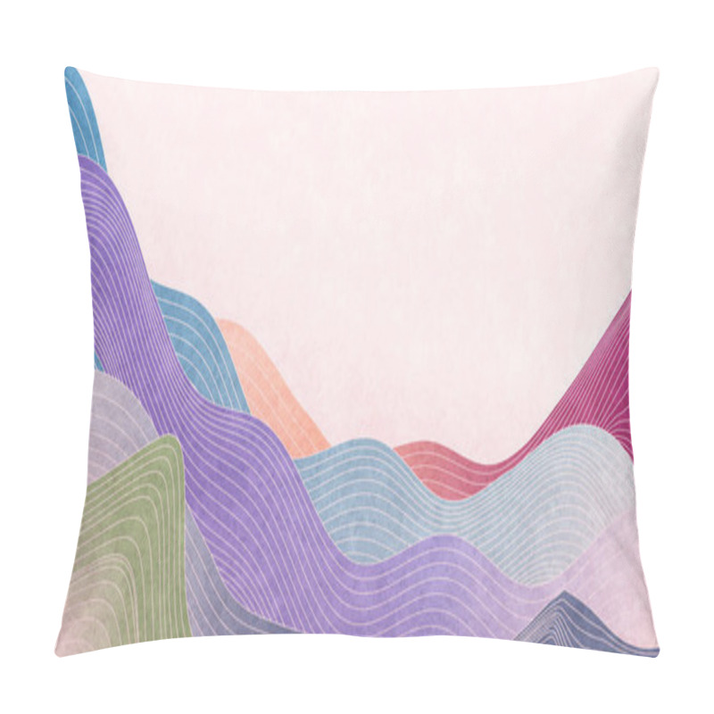 Personality  Sea Wave Japanese Pattern Summer Visit  Pillow Covers