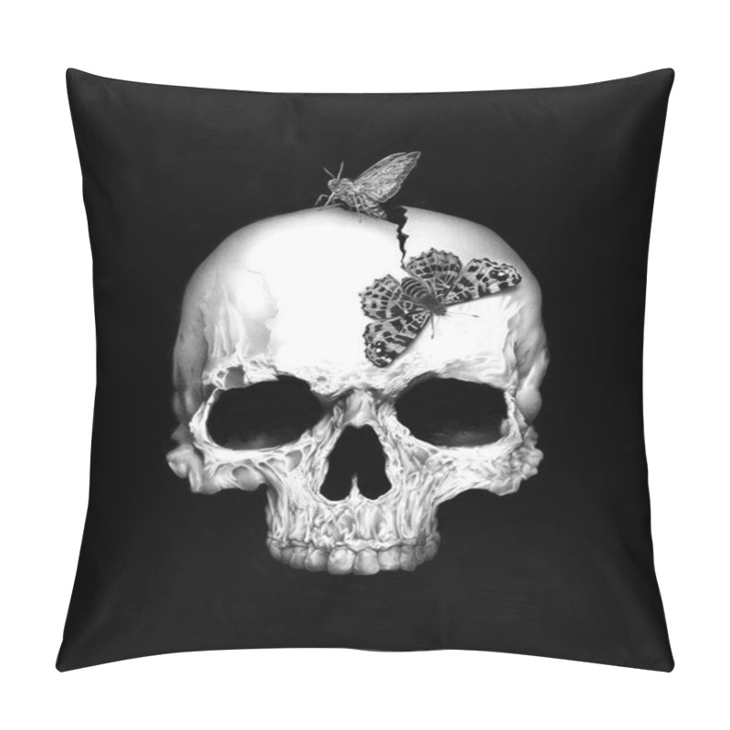 Personality  Skull And Soul Pillow Covers