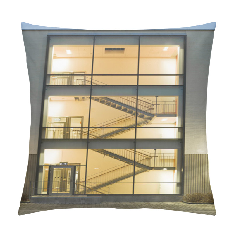 Personality  Stairs In A Building Pillow Covers