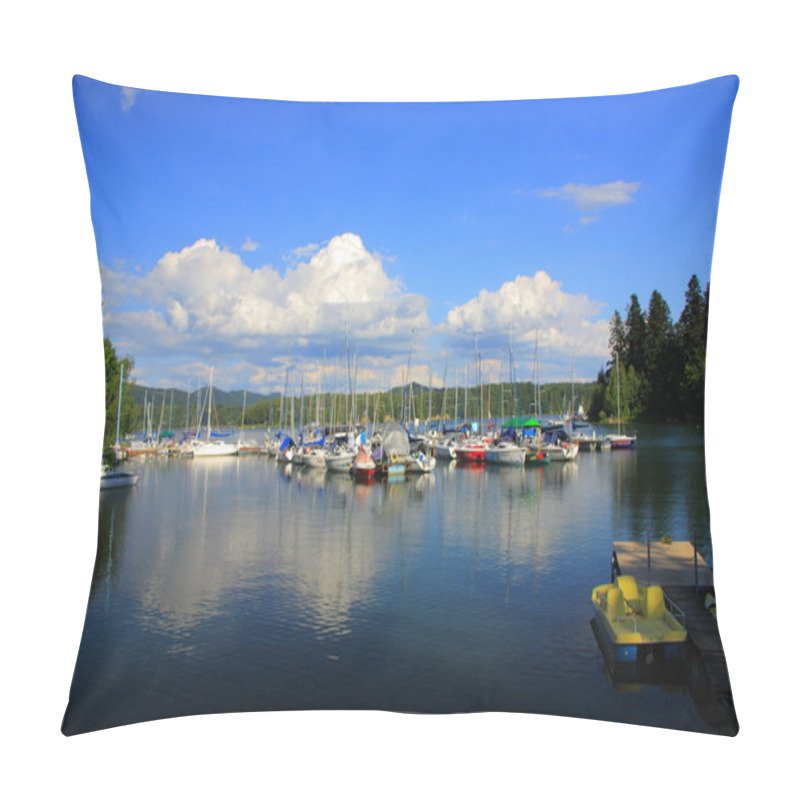 Personality  Lake Solina Polanczyk (Poland, Bieszczady) Pillow Covers