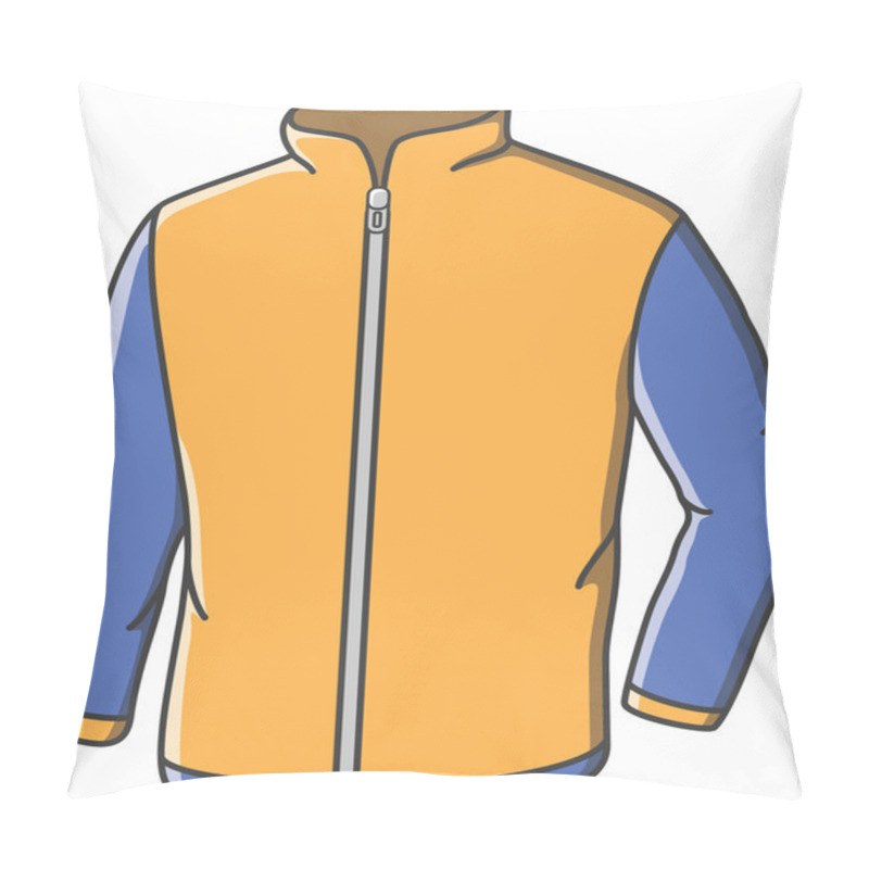 Personality  Casual Jacket Doodle Illustration Design Pillow Covers