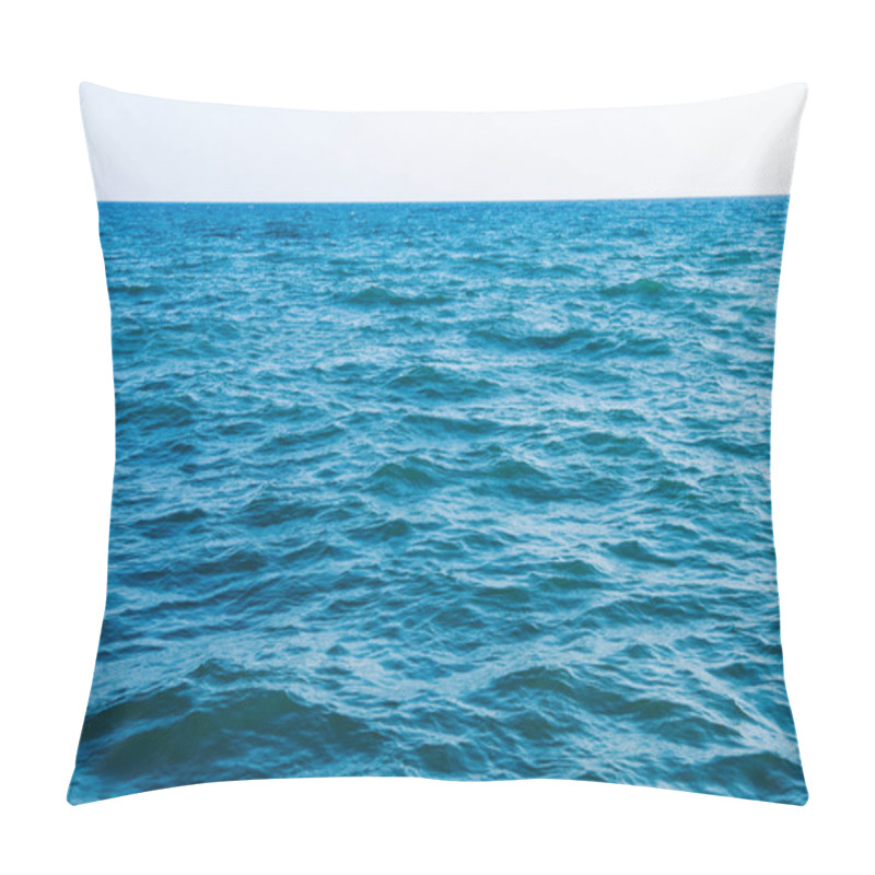 Personality  Blue Sea Water Background Texture Pillow Covers