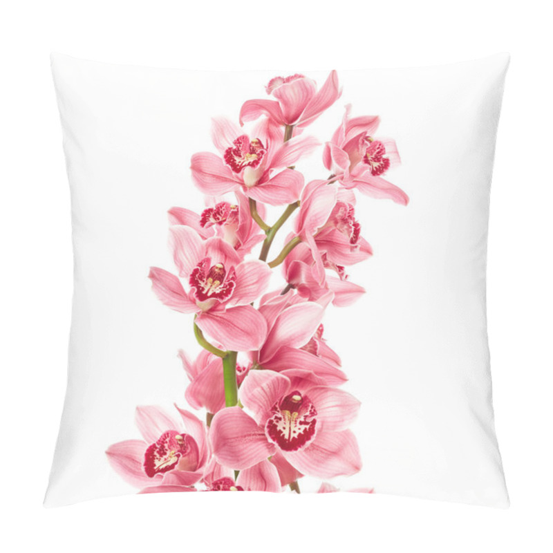 Personality  Pink Orchid Flowers Pillow Covers