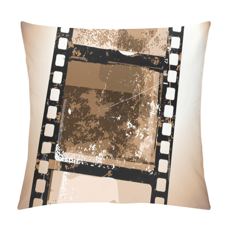 Personality  Grunge Film Pattern Pillow Covers