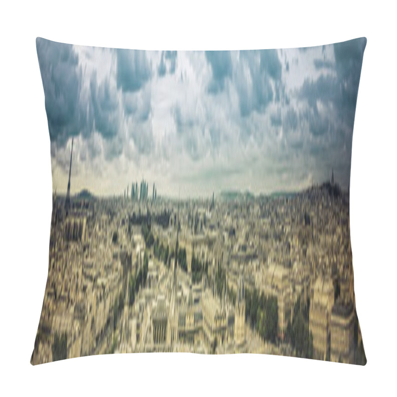 Personality  Paris Panorama Pillow Covers