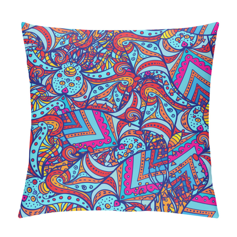 Personality  Vector Symmetrical Elements Pattern Pillow Covers