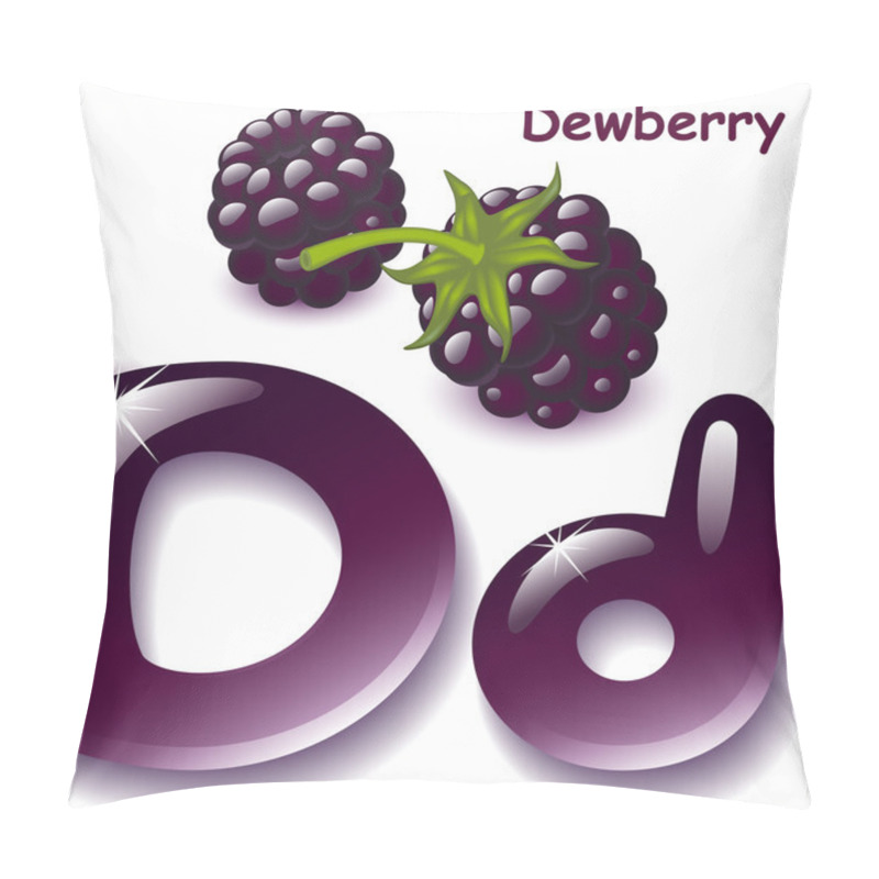 Personality  Letter D Pillow Covers