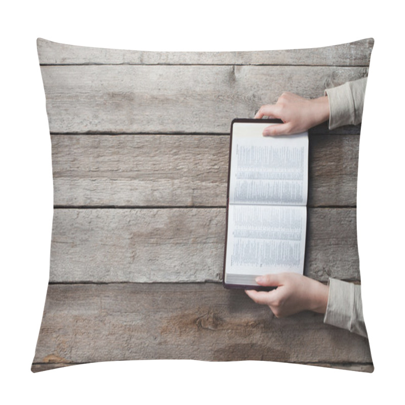 Personality  Woman Hands On Bible Pillow Covers