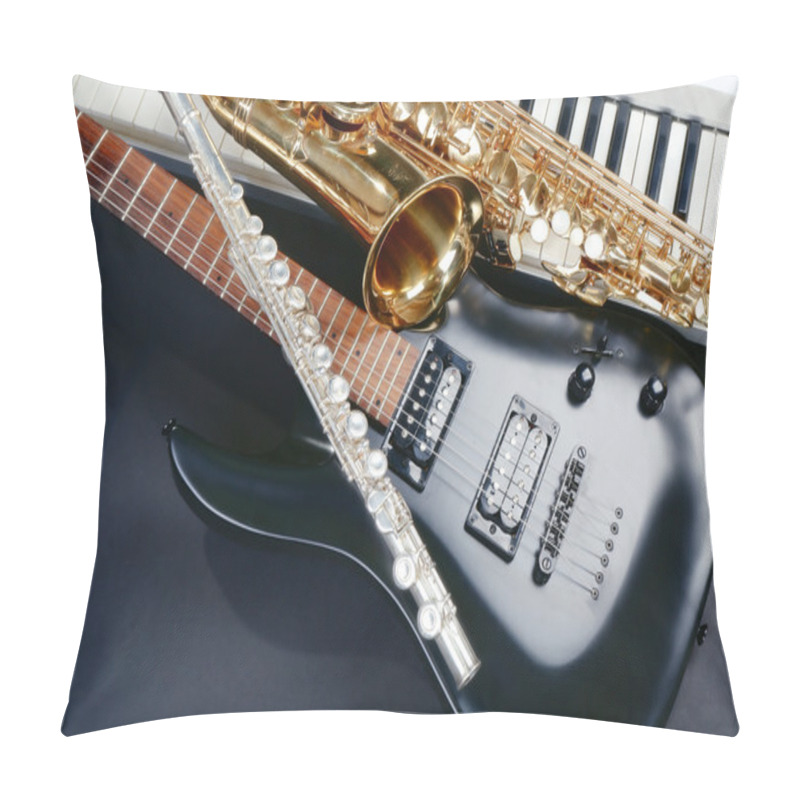 Personality  Musical Instruments, Closeup Pillow Covers