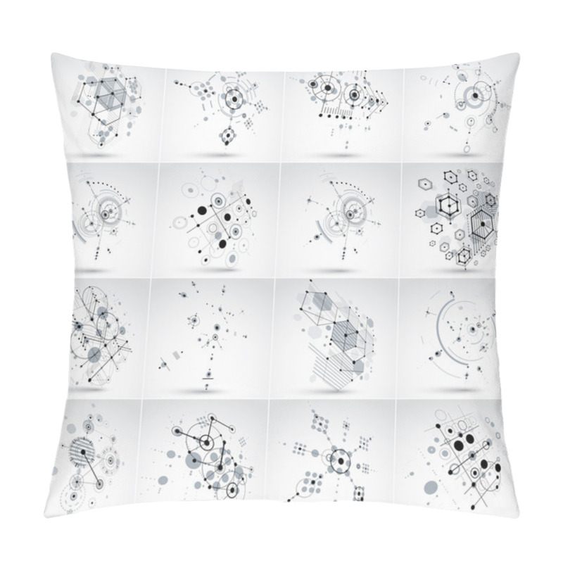 Personality  Bauhaus Art Composition  Pillow Covers