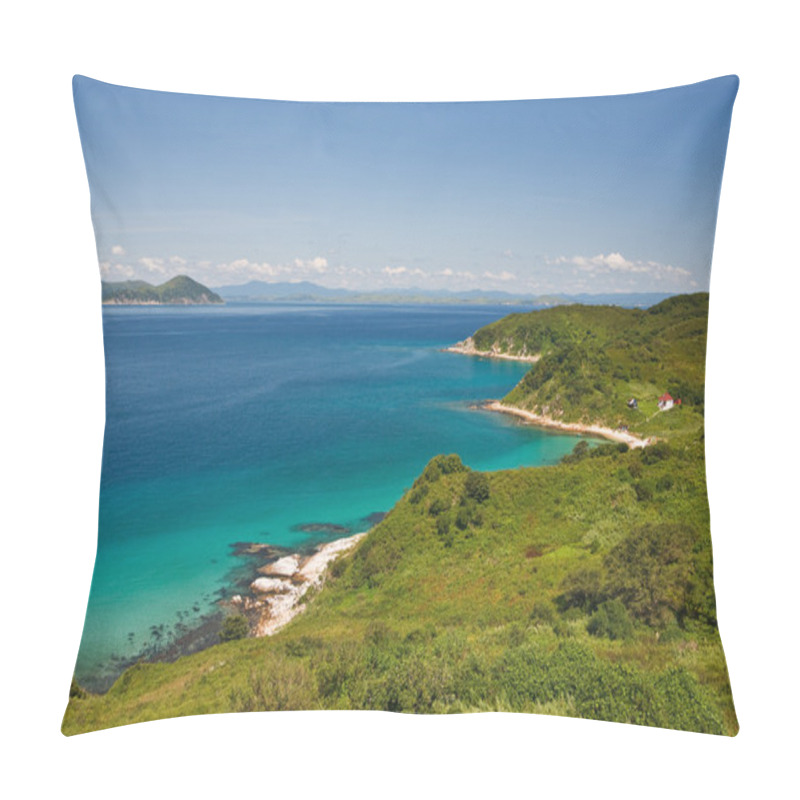 Personality  Summer Landscape, House On The Cote D'Azur Pillow Covers