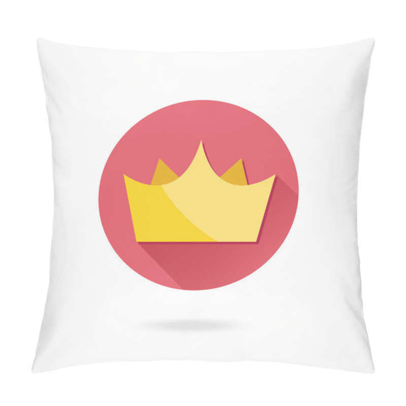 Personality  Gold Crown Pillow Covers