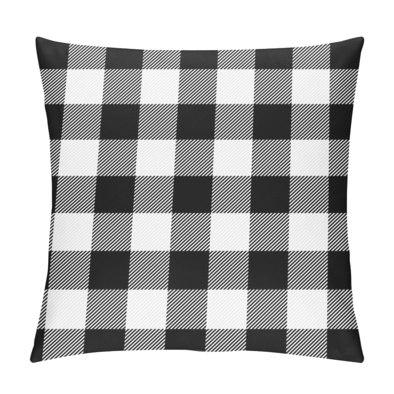 Personality  Lumberjack Plaid. Scottish Cage Background Pillow Covers