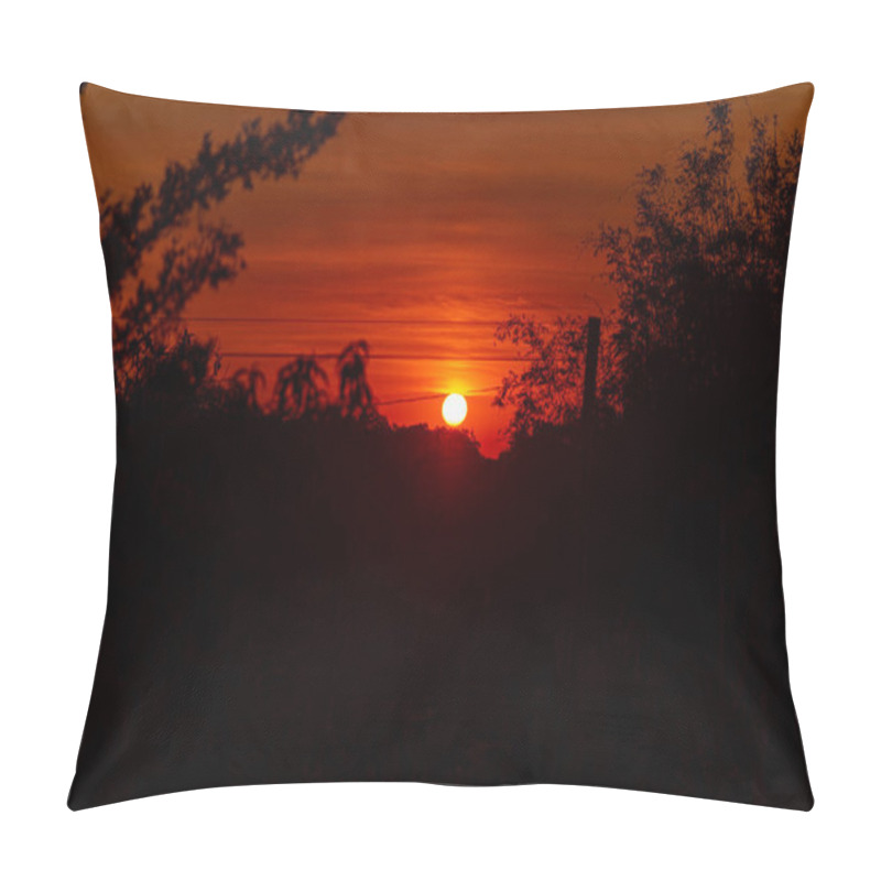 Personality  Sunset Images In Latin America. Pillow Covers