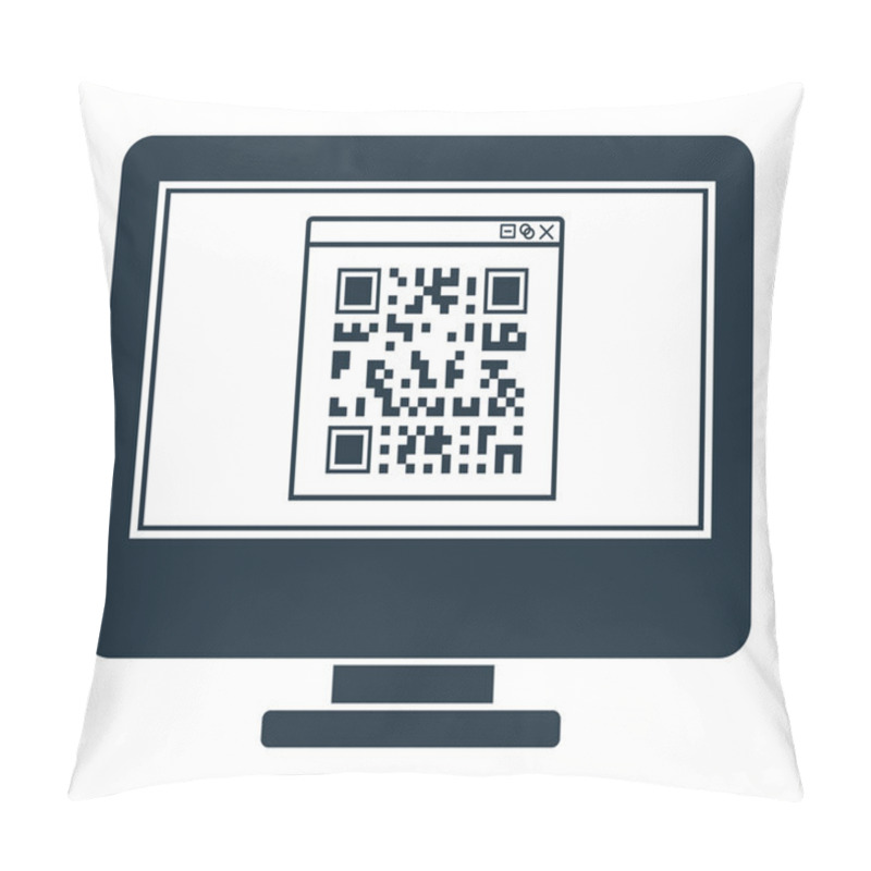 Personality  Scan QR Code Design Pillow Covers