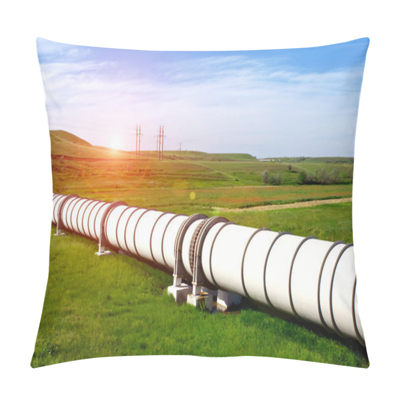 Personality  Industrial Pipe With Gas And Oil Pillow Covers