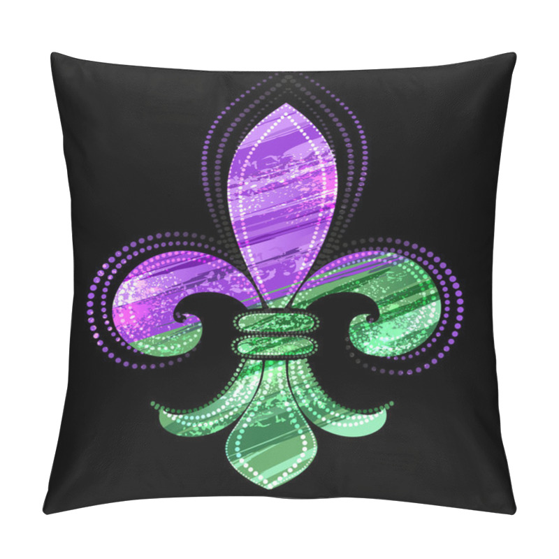 Personality  Painted Fleur-de-lis Pillow Covers