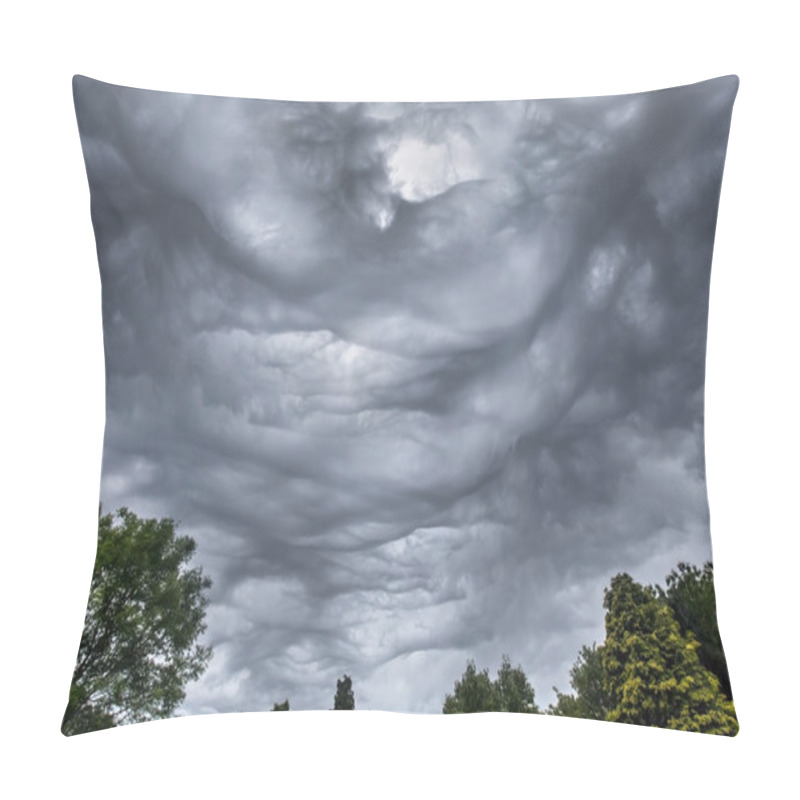 Personality  Weather - Thunderstorm Clouds - Meteorology Pillow Covers