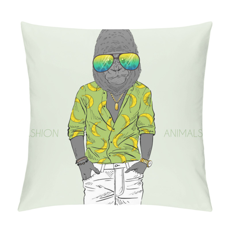 Personality  Fashion Animal Illustration Pillow Covers