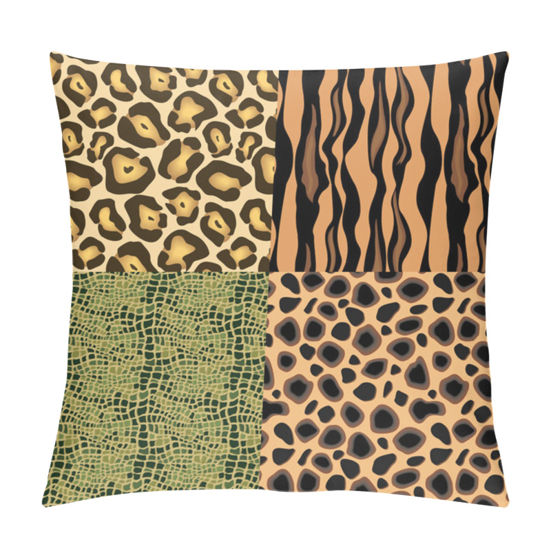 Personality  Animal Skin Pillow Covers