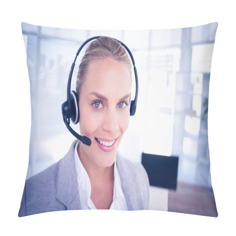 Personality  Businesswoman Taking Calls  Pillow Covers