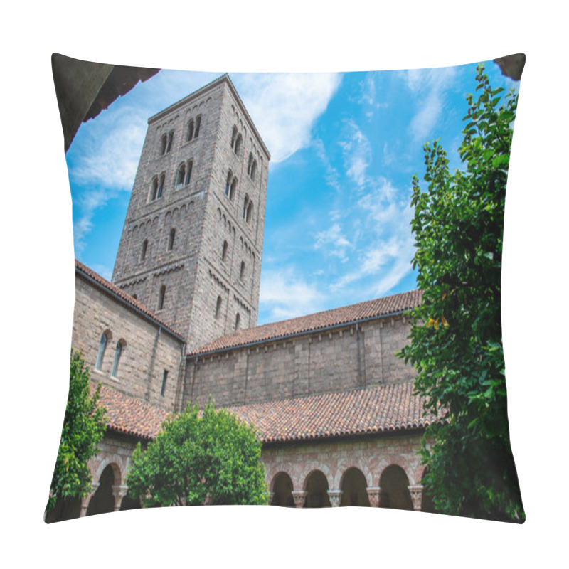 Personality  Cloister With Areches And Columns In NYC Pillow Covers