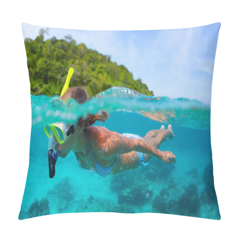 Personality  Snorkeling Pillow Covers