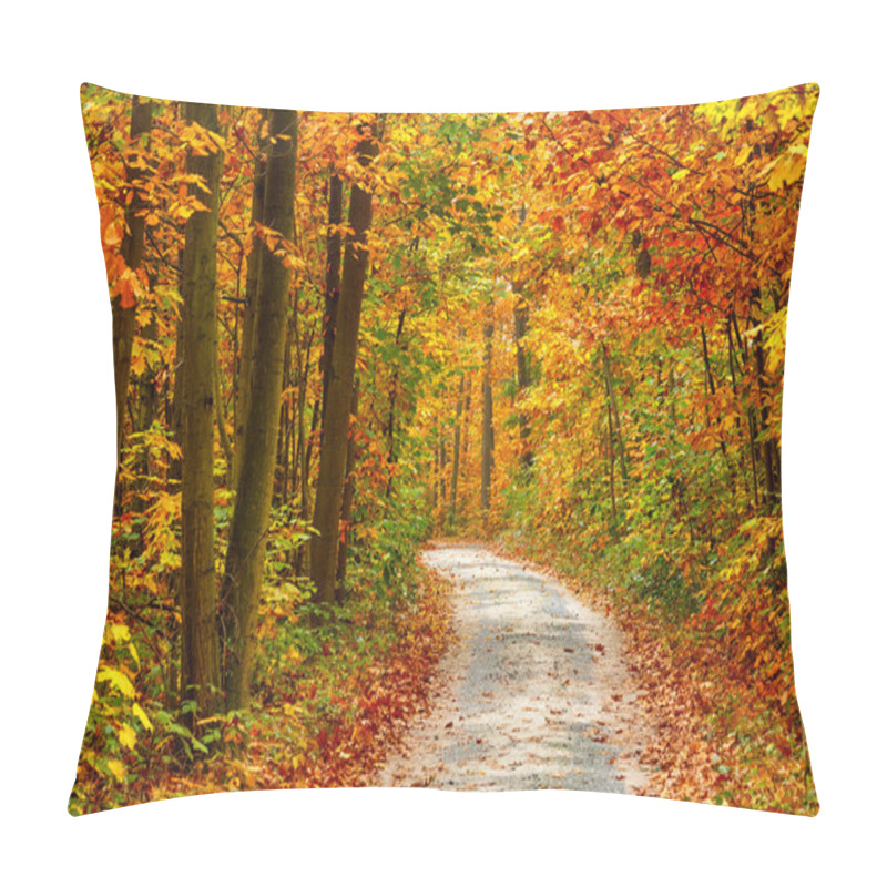 Personality  Autumn Forest Pillow Covers