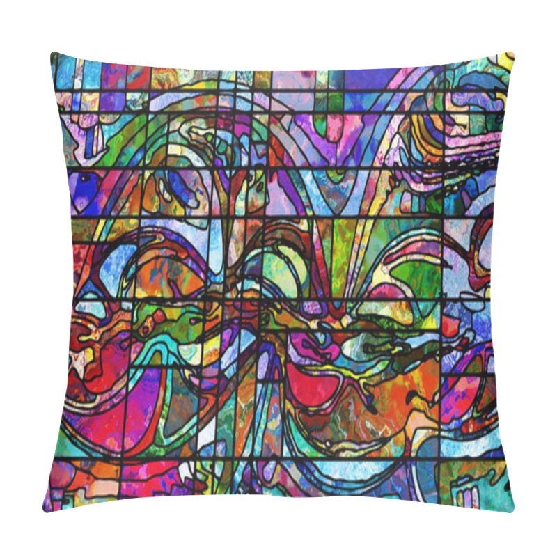 Personality  Synergies Of Leaded Glass Pillow Covers