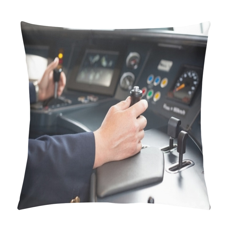 Personality  Train Driver Pillow Covers