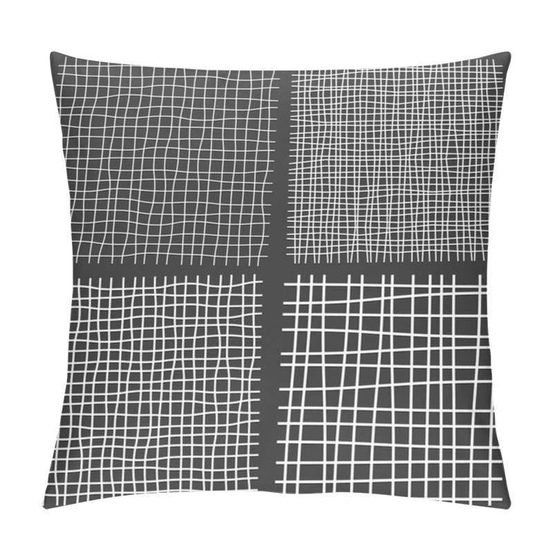 Personality  Crossed Lines Abstract Patterns Pillow Covers