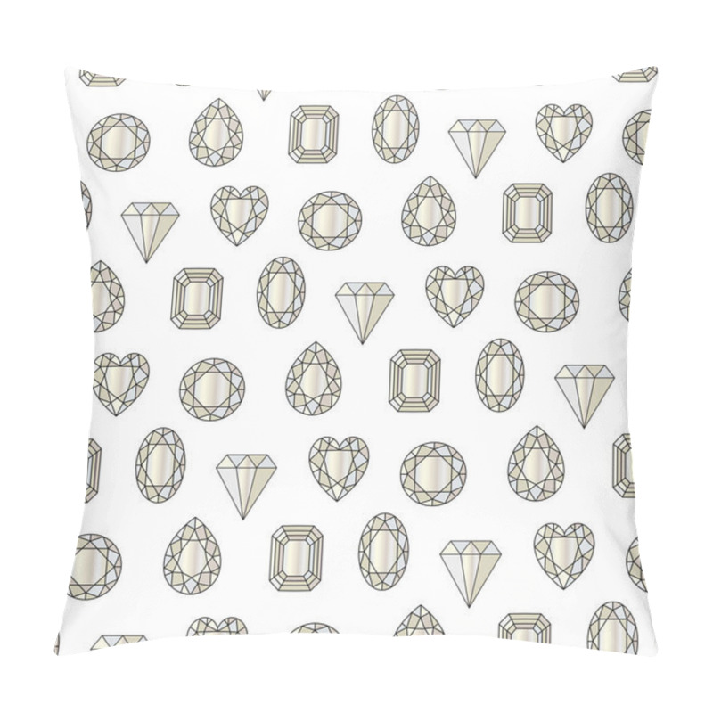 Personality  Set Of Gemstone Pattern Pillow Covers