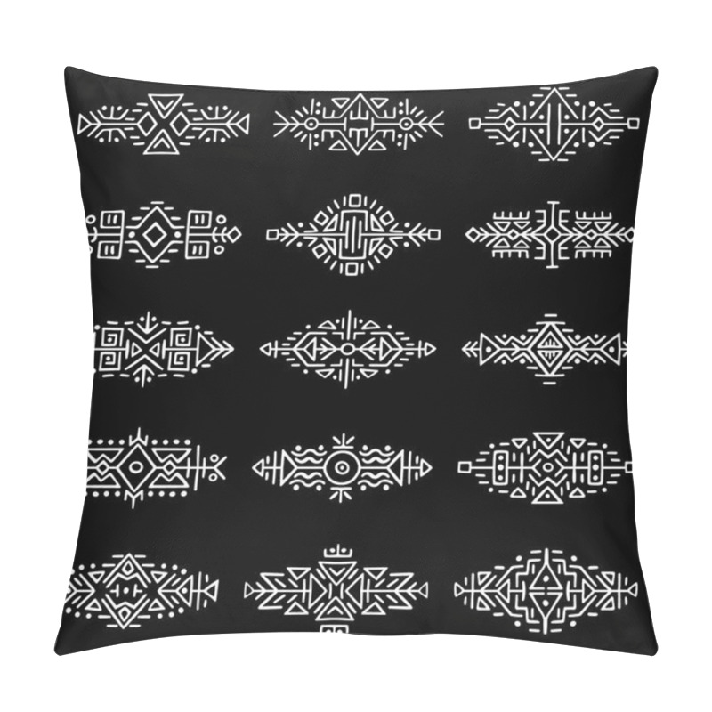 Personality  Borders Collection In Ethnic Style Pillow Covers