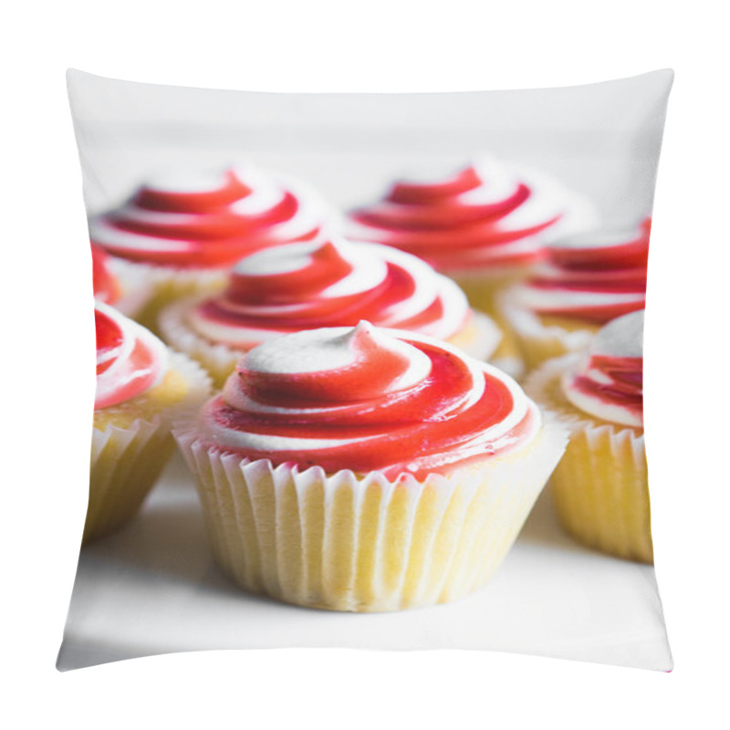 Personality  Strawberry And Vanilla Cupcakes  Pillow Covers