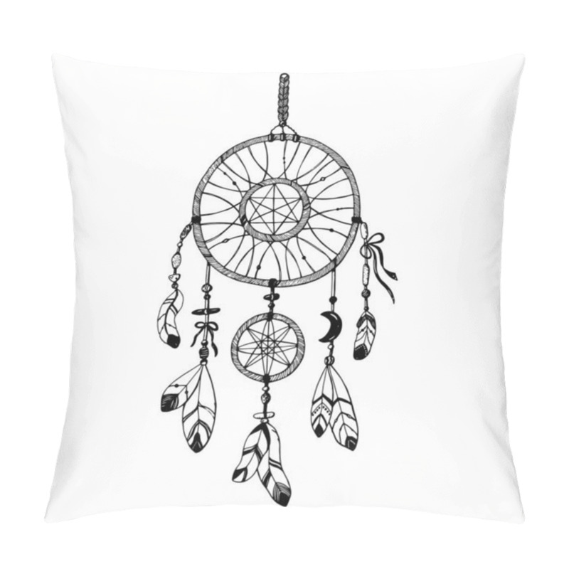 Personality  Dream Catcher Vector Pillow Covers