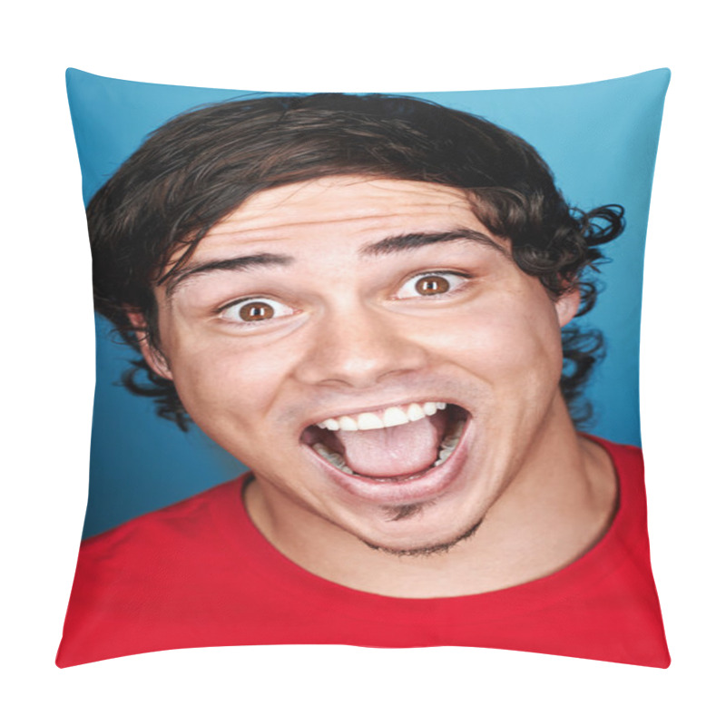 Personality  Funny Face Man Pillow Covers