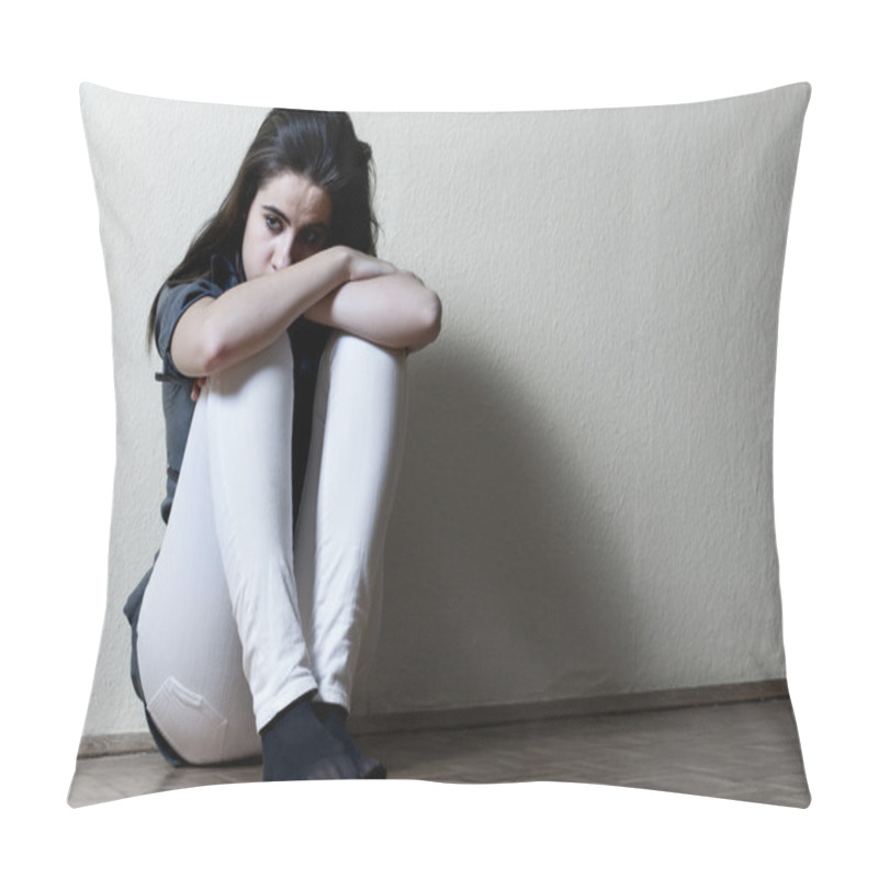 Personality  Depressed Teenage Girl Pillow Covers