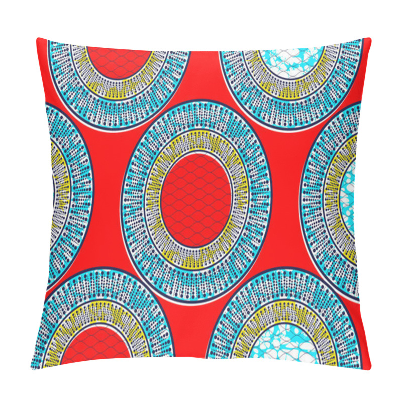 Personality  African Fashion Seamless Pattern Ornament In Vibrant Colours, Picture Art And Abstract Background For Fabric Print, Scarf, Shawl, Carpet, Kerchief, Handkerchief, Vector Illustration File EPS10.  Pillow Covers