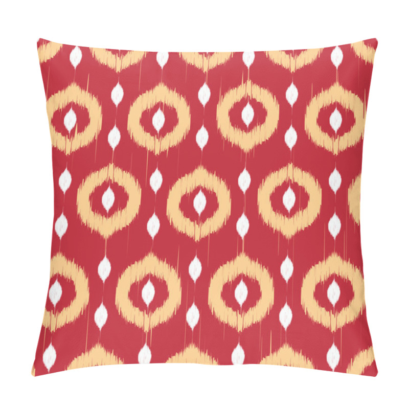 Personality  Vector Seamless Ikat Pattern Pillow Covers