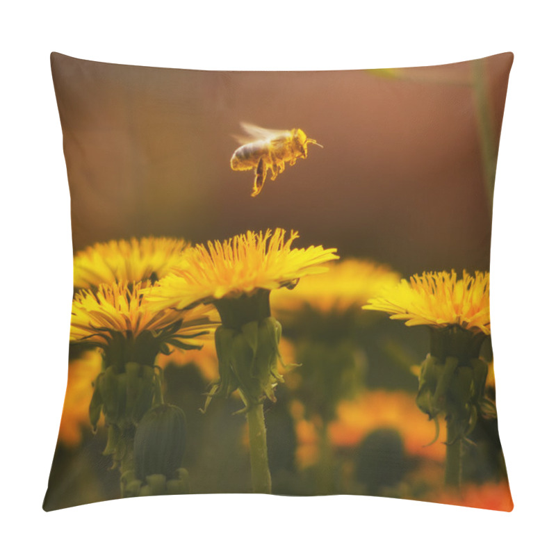 Personality  Flying Bee Pillow Covers